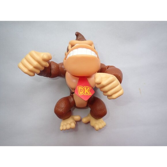 Donkey Kong World of Nintendo Jakks Pacific 2014 Action Figure Posable 7" - Picture 3 of 6